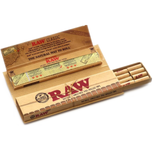 Raw Classic connousseur king size +prerolled rl1865