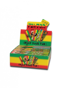 Tipy BREIT Filter Tips Rasta tricolored (1opk x 60pcs)(451744)