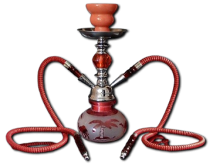 2 WĘŻE SHISHA CAMEL CZERWONA (5-5359)
