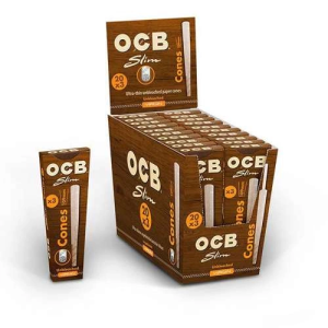 Bletki OCB slim virgin cones 109mm (1opk zawiera 20x3pcs)