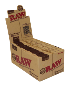 Bletki RAW Connoisseur Single Wide Tips BOX/24 [716165202554] [13031]