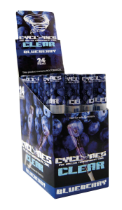 CYCLONES KLEAR BLUEBERRY FLAVOR 24/Box [11675] [716165171775]