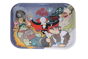 RAW METAL ROLLING TRAY MONSTER SESH [14472] [716165298014]