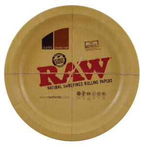 RAW METAL ROUND ROLLING TRAY [13366] [716165283973]
