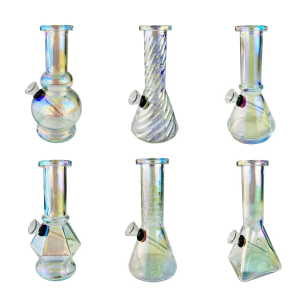 Fajka Bongo Mini (S) - Transparent (mix) [P90.427] [1pcs]
