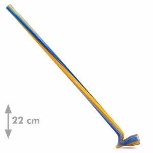 Lufka szklana 10 - Gięta mix kolorów (22cm)