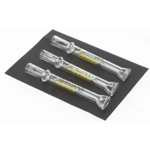 Lufka szklana YELLOW BALLS WUJO 11 cm SA-008