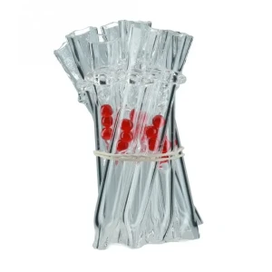 Lufka szklana RED BALLS HANDICRAFT 8 cm L-228