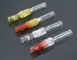 KRÓTKA SZKLANA CYGARNICZKA KOŻUSZEK 5-0027