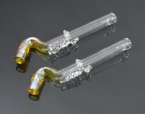 WYGIĘTA CYGARNICZKA SZKLANA SKORPION 5-0106