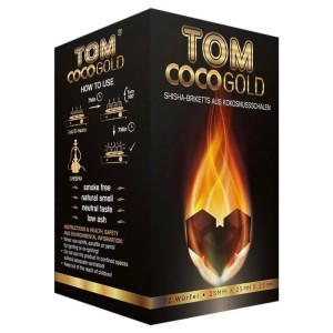 Węgiel do shishy Tom Cococha Gold 1kg