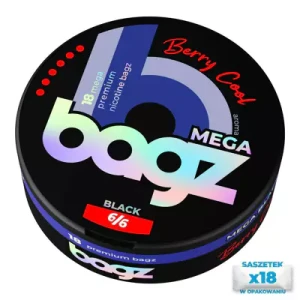 Saszetki nikotynowe BAGZ  Black 6/6