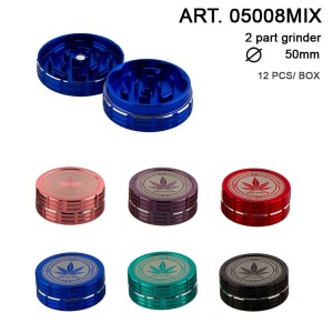 Młynek Grace Glass Amsterdam | Grinder - 2part - Ø:50mm - [05008MIX]