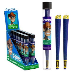 G-Rollz | Blue Ape Cones - 2x Pre-rolled Cones (12 Pack Display, 24 Cones) [AA1531C-DIS]