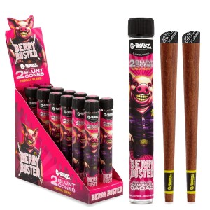 G-Rollz | 'Berry Busted' Terpene Infused Cones (12 Pack Display, 24 Cones) [GR1532C-DIS]