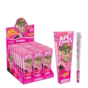 G-Rollz | Ape Cones "Bubblegum" - 3 Pop Cones (24 Pack Display) [AA1180KC-DIS]