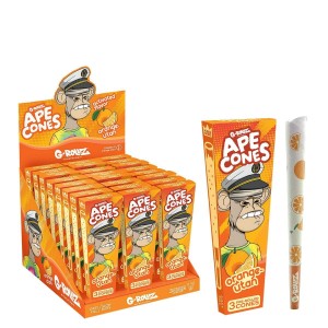 G-Rollz | Ape Cones "Orange-utan" - 3 Pop Cones (24 Pack Display) [AA1180KF]
