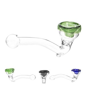 Bongo Amsterdam | Glass pipe- L:11cm- [02940MIX]