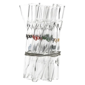 Lufka szklana M8 RAKIETA  8cm L-017