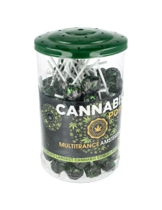 Lizak konopny Cannabis Space Pops 100szt