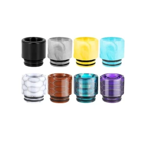 Drip Tip 810 Résin Cobra Kit A1 (8pcs) (Random Color) - ReeWape