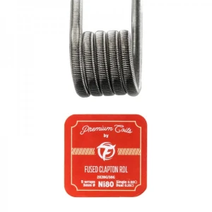 used Clapton RDL Ni80 0.50Ω New Version (10pcs) - Fumytech