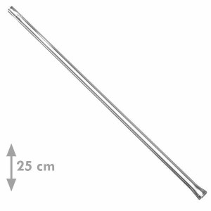Lufka szklana 16 - Prosta hartowana (25cm)