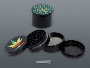 MŁYNEK Z MOTYWEM WEED 1-2254