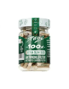 Filtry węglowe Purize XTRA Slim 100 szt. śr. 6 mm ORGANIC