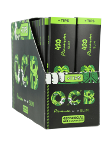 Bletki z filtrami OCB Premium KS Slim 420 Special BOX 32 szt.