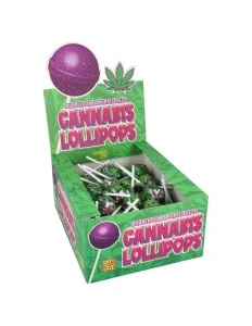 Dr. Greenlove Lizak konopny Bubblegum x PURPLE HAZE z gumą