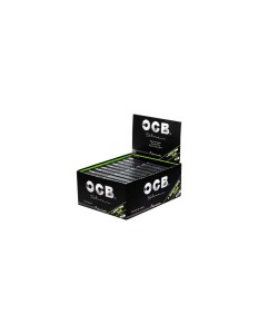 Bletki OCB Black KS Slim + 8 filterków weglowych OCB | BOX 20 szt.