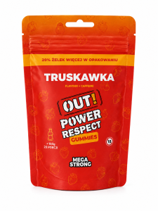  Żelki Konopne OUT! Power - Truskawka (100g)